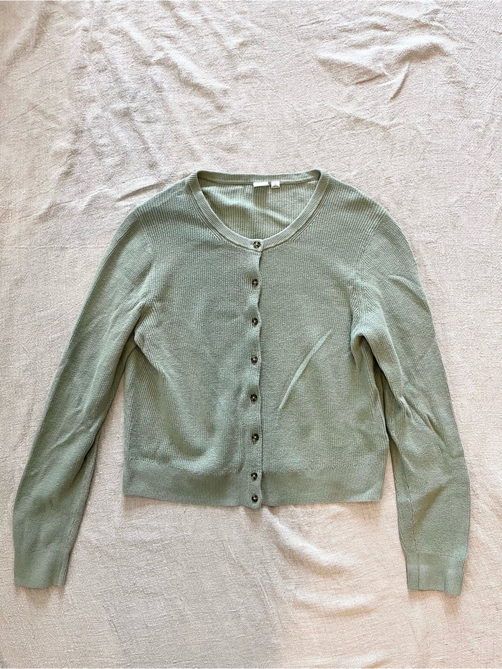 GAP Cotton Crewneck Cardigan